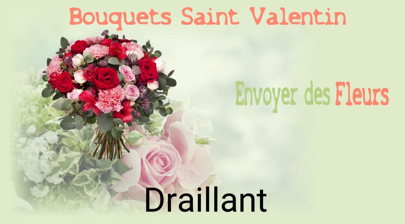 Roses de Saint-Valentin livrées à Draillant